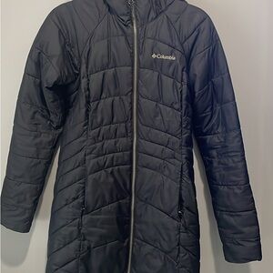 Columbia Black Puffer Jacket